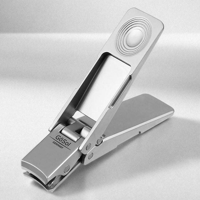 GöSol Innovative Folding Nail Clippers Collapsible Nail Cutters Stainless Steel Nail Scissors Portable Travel Manicure Tools