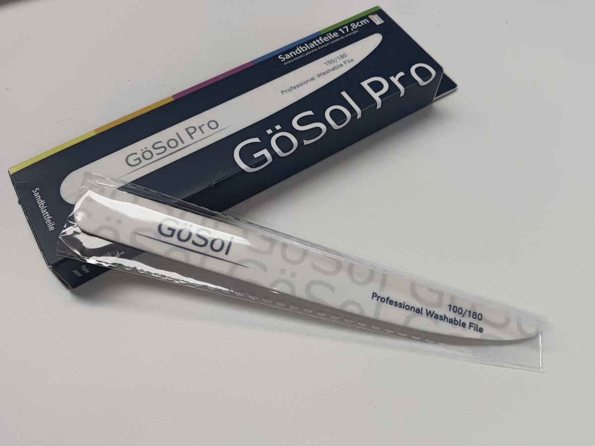 GöSol Pro Nail File Washable 10 Count